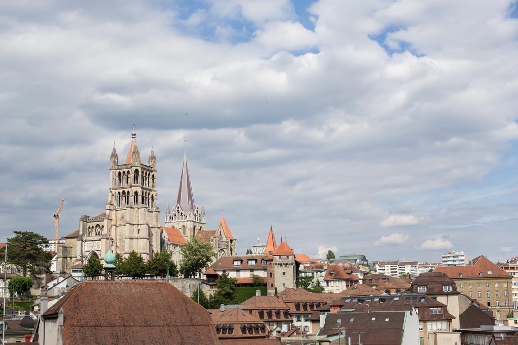 Hotel Des Voyageurs Boutique Lozan Dış mekan fotoğraf